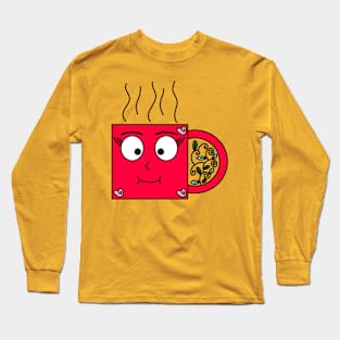 A Hot Mug Long Sleeve T-Shirt